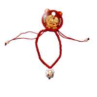 Lucky Cat armbandje met Porseleinen bedeltje